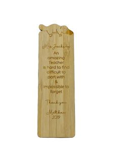 Bookmark teacher gift - Platypus
