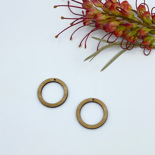 Timber Earring Blanks - Circle 7