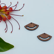 Load image into Gallery viewer, Timber Earring Blanks - Fan 2
