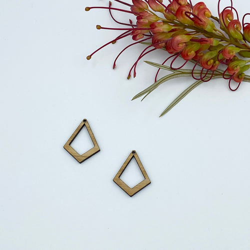 Timber Earring Blanks - Mini Kite