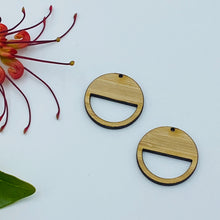 Load image into Gallery viewer, Timber Earring Blanks - Circle 3