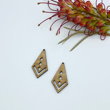 Load image into Gallery viewer, Timber Earring Blanks - Kite 3