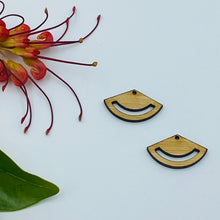 Load image into Gallery viewer, Timber Earring Blanks - Fan 2