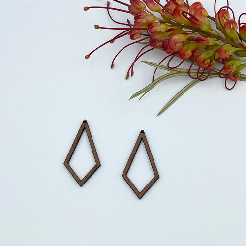 Timber Earring Blanks - Kite 2