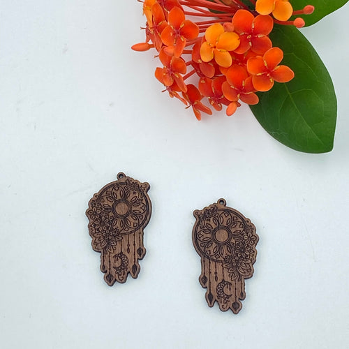 Timber Earring Blanks - Dream Catcher
