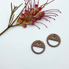 Load image into Gallery viewer, Timber Earring Blanks - Circle 6